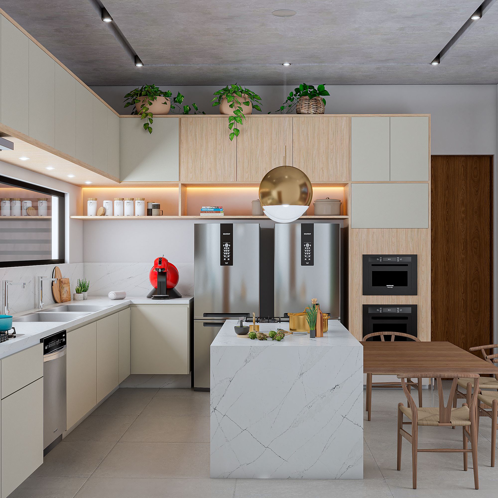 CASA SR - interiores cozinha